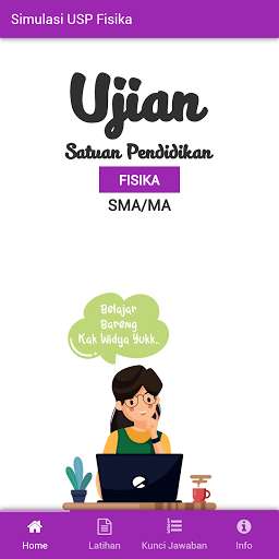 Run android online APK Latihan Soal US/USP Fisika SMA/MA from MyAndroid or emulate Latihan Soal US/USP Fisika SMA/MA using MyAndroid