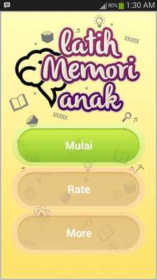 Emulate Android APK Latih Memori Anak Emulate Android APK Latih Memori Anak