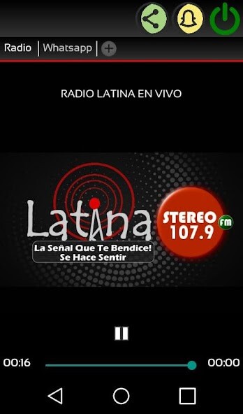 Run android online APK Latina 107.9 FM from MyAndroid or emulate Latina 107.9 FM using MyAndroid