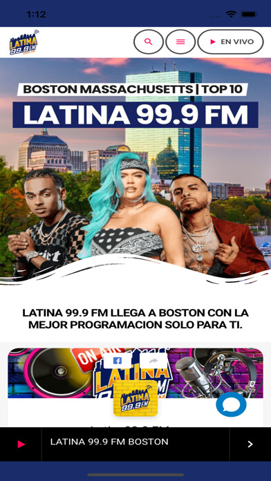 Emulate iPhone app Latina Boston using MyAndroid Emulate iPhone app Latina Boston using MyAndroid