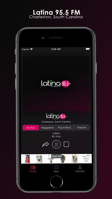 Emulate iPhone app Latina Charleston using MyAndroid Emulate iPhone app Latina Charleston using MyAndroid