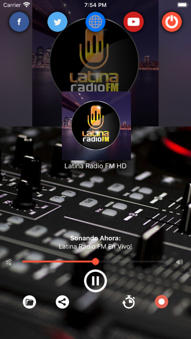 Emulate iPhone app Latina Radio FM HD using MyAndroid Emulate iPhone app Latina Radio FM HD using MyAndroid