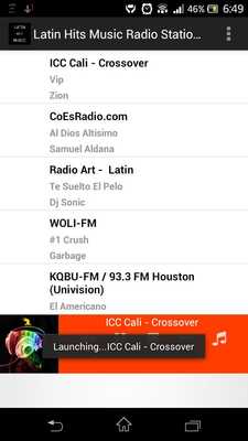 Emulate Android APK Latin Hits Music Radios Emulate Android APK Latin Hits Music Radios