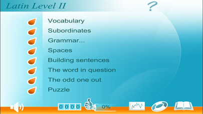Emulate iPhone app Latin Learn & Revise Level 2 using MyAndroid