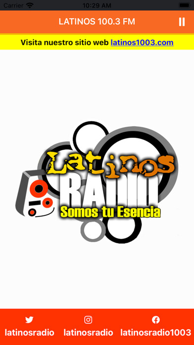 Emulate iPhone app LATINOS 100.3 FM using MyAndroid Emulate iPhone app LATINOS 100.3 FM using MyAndroid