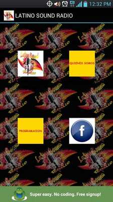 Emulate Android APK Latino Sound Radio