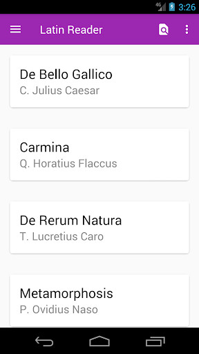 Run android online APK Latin Reader from MyAndroid or emulate Latin Reader using MyAndroid