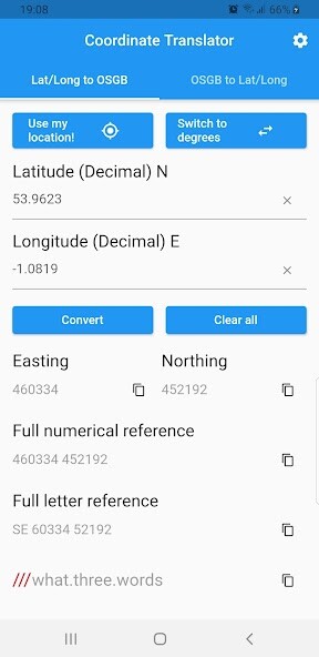 Run android online APK Latitude and Longitude to OS Grid from MyAndroid or emulate Latitude and Longitude to OS Grid using MyAndroid Run android online APK Latitude and Longitude to OS Grid from MyAndroid or emulate Latitude and Longitude to OS Grid using MyAndroid