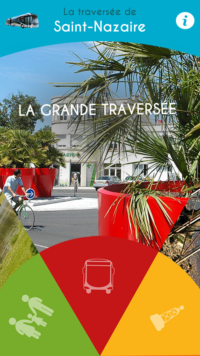 Emulate iPhone app La traversée de Saint-Nazaire using MyAndroid