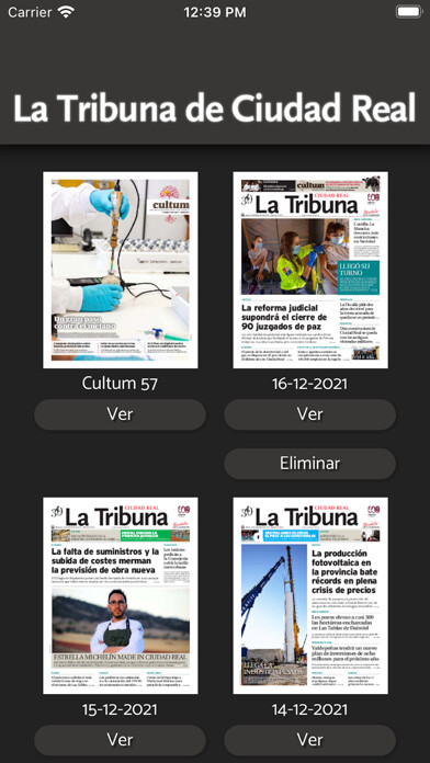 Emulate iPhone app La Tribuna de Ciudad Real using MyAndroid Emulate iPhone app La Tribuna de Ciudad Real using MyAndroid