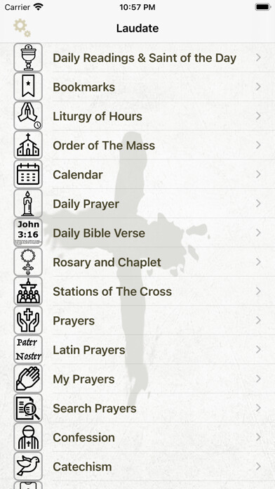 Emulate iPhone app Laudate - #1 Catholic App using MyAndroid Emulate iPhone app Laudate - #1 Catholic App using MyAndroid
