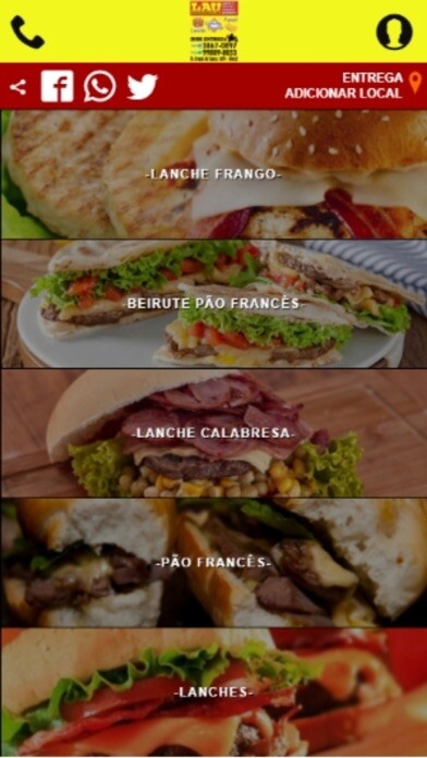 Emulate iPhone app Lau Lanches e Pastelaria using MyAndroid Emulate iPhone app Lau Lanches e Pastelaria using MyAndroid
