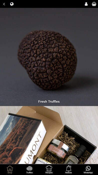 Emulate iPhone app Laumont Shop - Fresh Truffles using MyAndroid Emulate iPhone app Laumont Shop - Fresh Truffles using MyAndroid