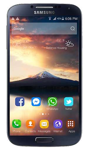 Emulate Android APK Launcher Samsung Galaxy S8 Theme Emulate Android APK Launcher Samsung Galaxy S8 Theme