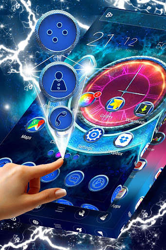 Run android online APK Launcher Theme Blue from MyAndroid or emulate Launcher Theme Blue using MyAndroid