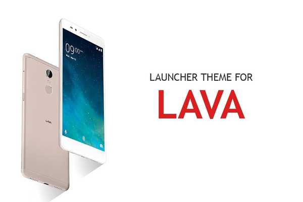 Emulate Android APK Launcher Theme for Lava