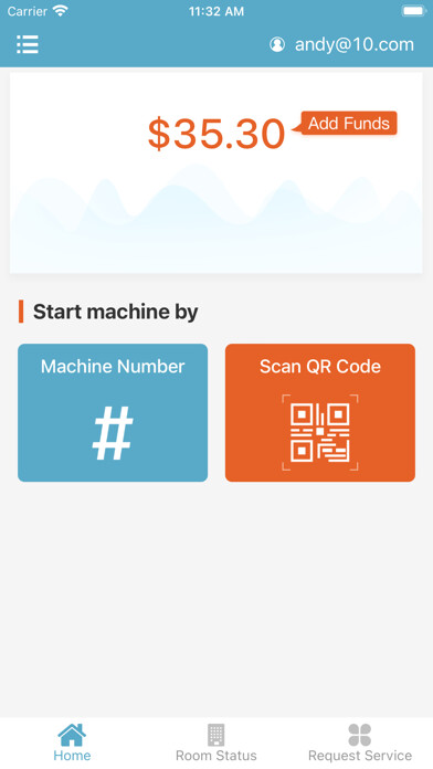 Emulate iPhone app Laundry Connect Pay using MyAndroid