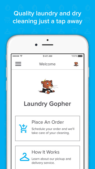 Emulate iPhone app Laundry Gopher using MyAndroid Emulate iPhone app Laundry Gopher using MyAndroid