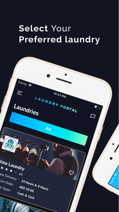 Emulate iPhone app Laundry Portal using MyAndroid