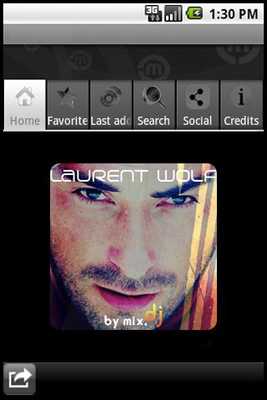 Emulate Android APK Laurent Wolf by mix.dj