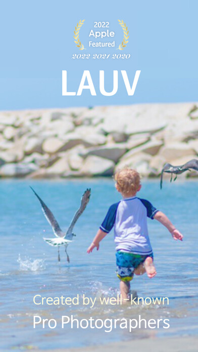 Emulate iPhone app LAUV : Travel photo filters using MyAndroid