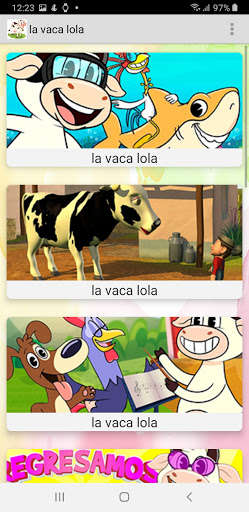 Run android online APK la vaca lola sin internet videos from MyAndroid or emulate la vaca lola sin internet videos using MyAndroid