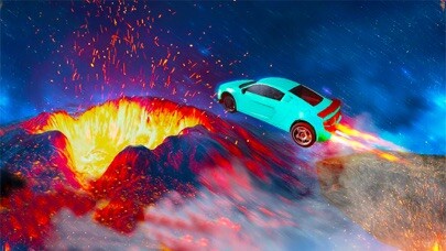Emulate iPhone app Lava Car Stunt Challenge Racer using MyAndroid Emulate iPhone app Lava Car Stunt Challenge Racer using MyAndroid