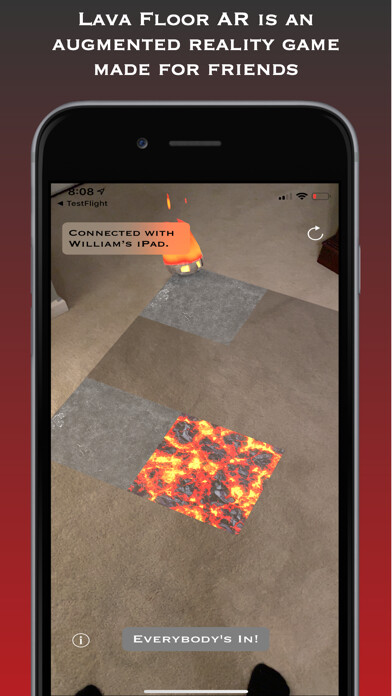 Emulate iPhone app Lava Floor AR using MyAndroid Emulate iPhone app Lava Floor AR using MyAndroid