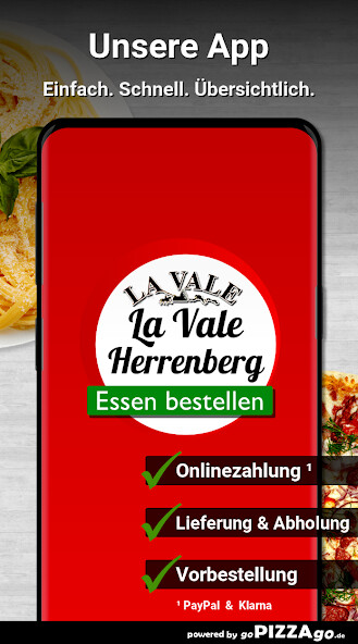 Run android online APK La Vale Pizza Service Herrenbe from MyAndroid or emulate La Vale Pizza Service Herrenbe using MyAndroid