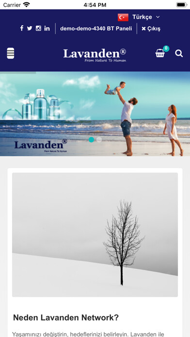 Emulate iPhone app Lavanden using MyAndroid Emulate iPhone app Lavanden using MyAndroid