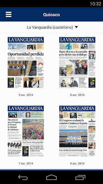 Run android online APK LA VANGUARDIA EDICIÓN IMPRESA from MyAndroid or emulate LA VANGUARDIA EDICIÓN IMPRESA using MyAndroid
