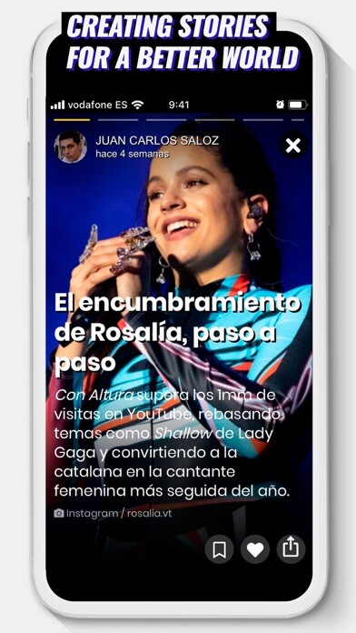 Emulate iPhone app La Vanguardia Stories using MyAndroid Emulate iPhone app La Vanguardia Stories using MyAndroid