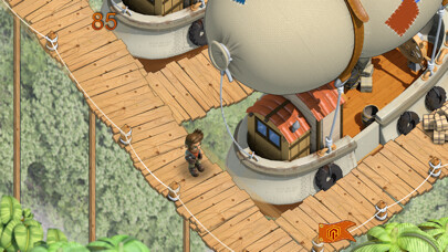 Emulate iPhone app Lava Run Escape using MyAndroid