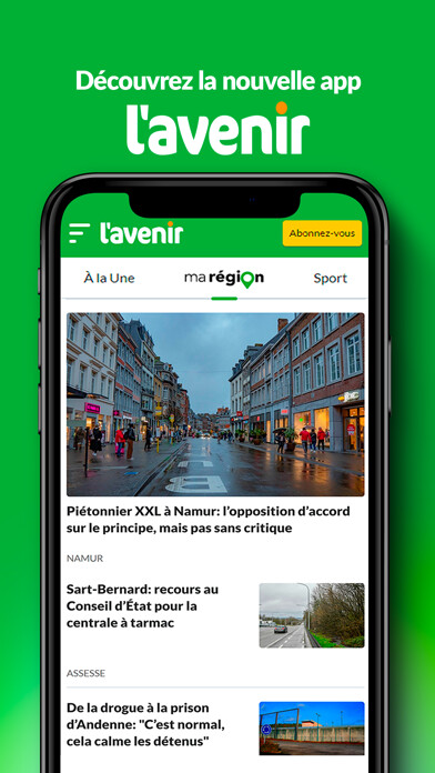 Emulate iPhone app Lavenir.net – L’actu 24h/24 using MyAndroid