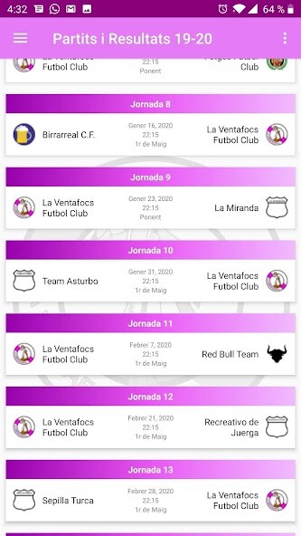 Run android online APK La Ventafocs F.C. from MyAndroid or emulate La Ventafocs F.C. using MyAndroid