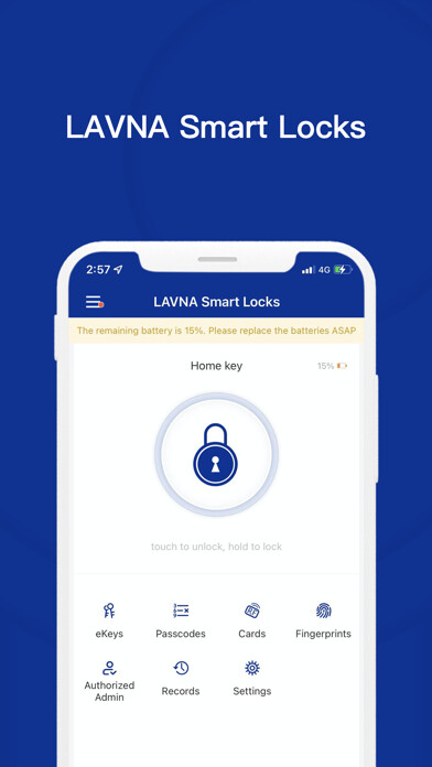 Emulate iPhone app LAVNA Smart Locks using MyAndroid