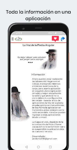 Run android online APK La Voz de la Piedra Angular from MyAndroid or emulate La Voz de la Piedra Angular using MyAndroid