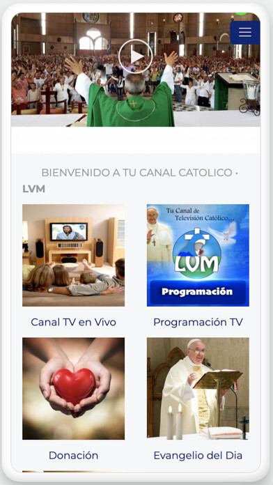 Emulate iPhone app La Voz de Maria TV Catolica using MyAndroid Emulate iPhone app La Voz de Maria TV Catolica using MyAndroid
