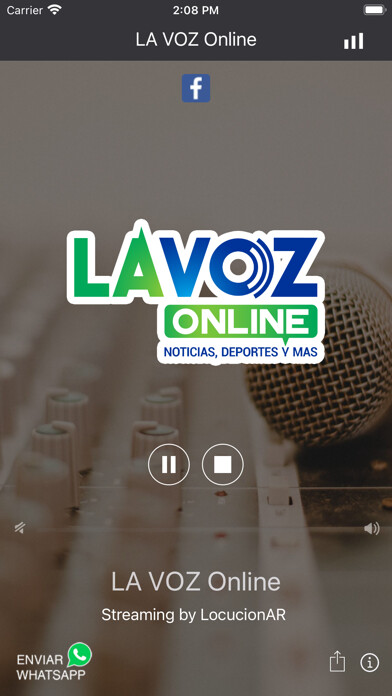 Emulate iPhone app LA VOZ Online using MyAndroid Emulate iPhone app LA VOZ Online using MyAndroid
