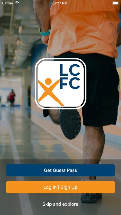 Emulate iPhone app Lawndale Christian Fitness using MyAndroid