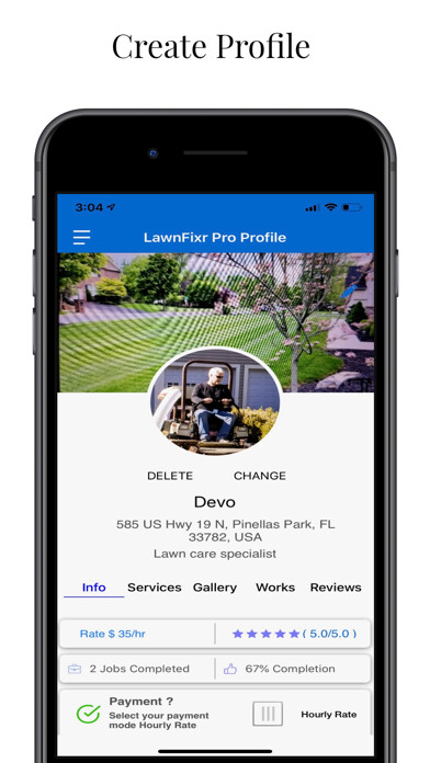 Emulate iPhone app LawnFixr Pro using MyAndroid Emulate iPhone app LawnFixr Pro using MyAndroid