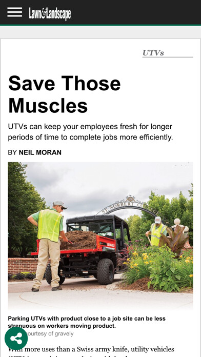 Emulate iPhone app Lawn & Landscape magazine using MyAndroid Emulate iPhone app Lawn & Landscape magazine using MyAndroid