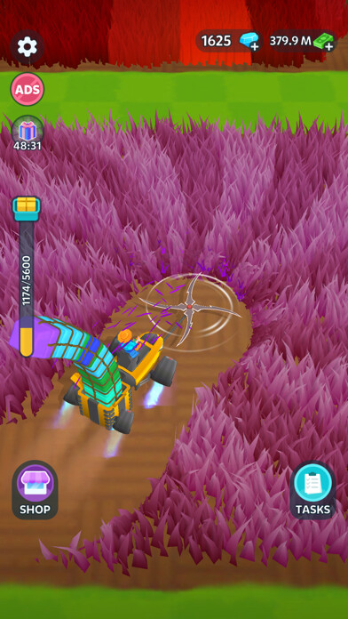 Run android online APK Lawn Mower 3D from MyAndroid or emulate Lawn Mower 3D using MyAndroid