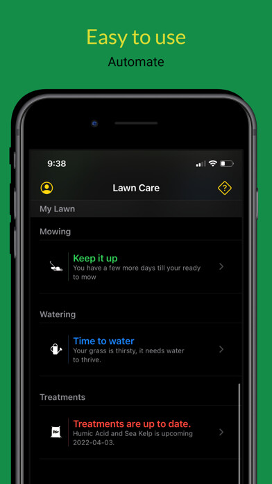 Emulate iPhone app Lawn Tracker using MyAndroid Emulate iPhone app Lawn Tracker using MyAndroid