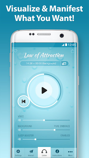 Run android online APK Law of Attraction Hypnosis - Secret Vision Board from MyAndroid or emulate Law of Attraction Hypnosis - Secret Vision Board using MyAndroid