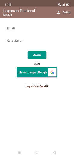 Run android online APK Layanan Pastoral from MyAndroid or emulate Layanan Pastoral using MyAndroid