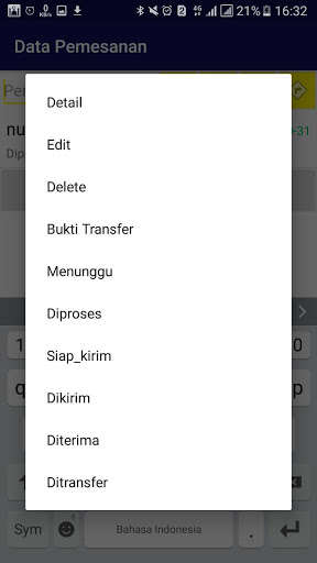 Emulate Android APK Layanan Pelanggan dan Reseller
