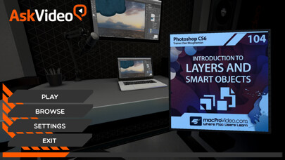 Emulate iPhone app Layers and Smart Objects Intro using MyAndroid