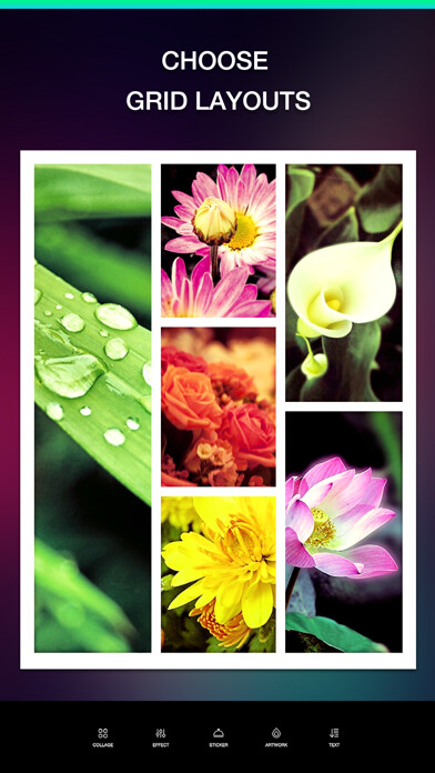 Emulate iPhone app Layout Camera Collage - photo collage maker & photo editor using MyAndroid Emulate iPhone app Layout Camera Collage - photo collage maker & photo editor using MyAndroid
