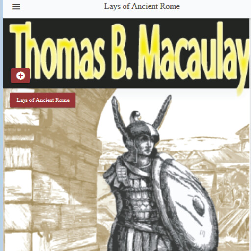 Run android online APK Lays of Ancient Rome, by T. Macaulay  Free eBook from MyAndroid or emulate Lays of Ancient Rome, by T. Macaulay  Free eBook using MyAndroid